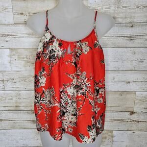 Kimchi Blue Tank Top Camisole Size Small Floral Colorful Summer Flowy Strappy
